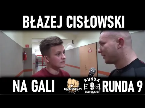 Błażej Cisłowski o poprzednim pojedynku, starciu klubowego kolegi oraz Sparta Fight Series!