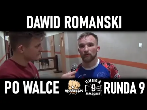 Dawid Romański po szybkim zwycięstwie na gali Runda 9! [feat. Sebastian Przybysz]