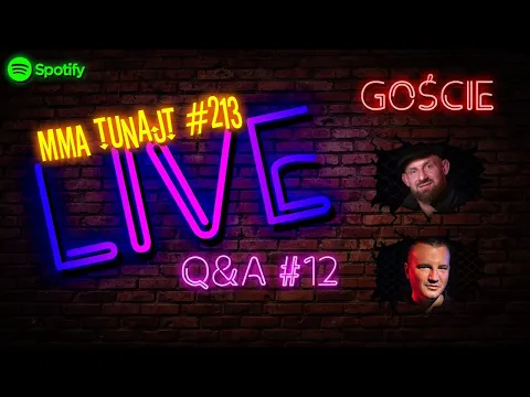 MMA TuNajt LIVE #213 [Q&A] gośc. Paweł Jóźwiak & Artur Gwóźdź - powrót polskich organizacji
