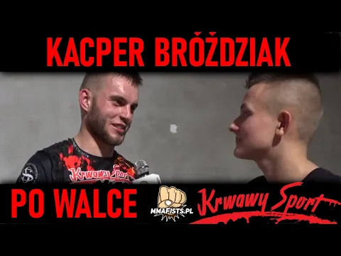 Kacper Bróździak udanie zadebiutował w kategorii półśredniej podczas gali Krwawy Sport 1!